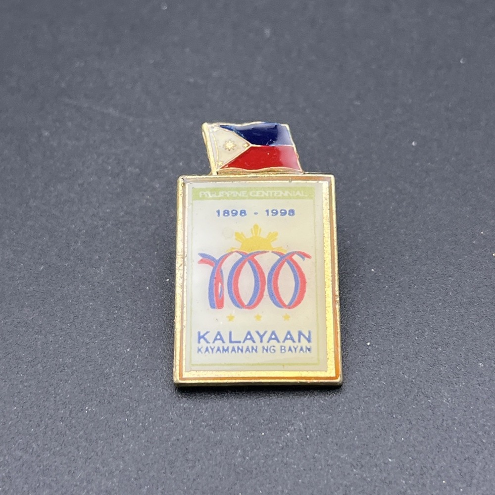 Philippine Centennial Kalayaan Lapel Hat Pin